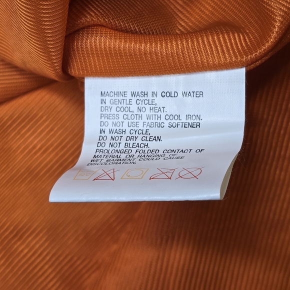 Sunice Men's Orange Golf Short Sleeve  Windbreaker XL - Picture 9 of 11